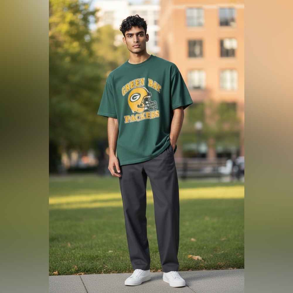 Green Bay Packers vintage T shirt - Picture 2 of 3
